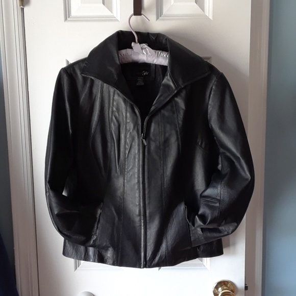 East 5th Jackets & Blazers - East 5th Avenue PS Black Leather jacket